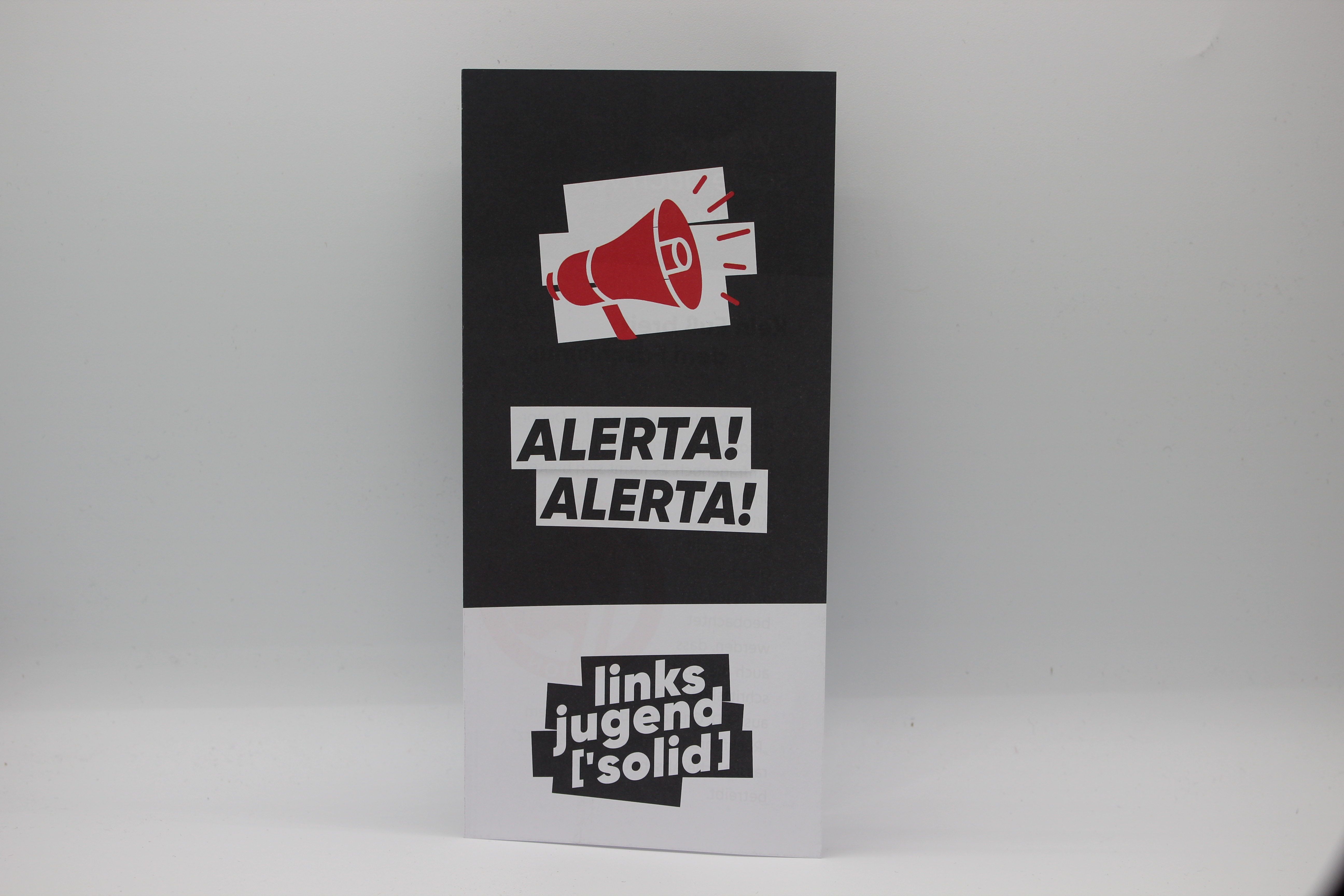 Flyer "ALERTA! ALERTA!" Flyer "ALERTA! ALERTA!"